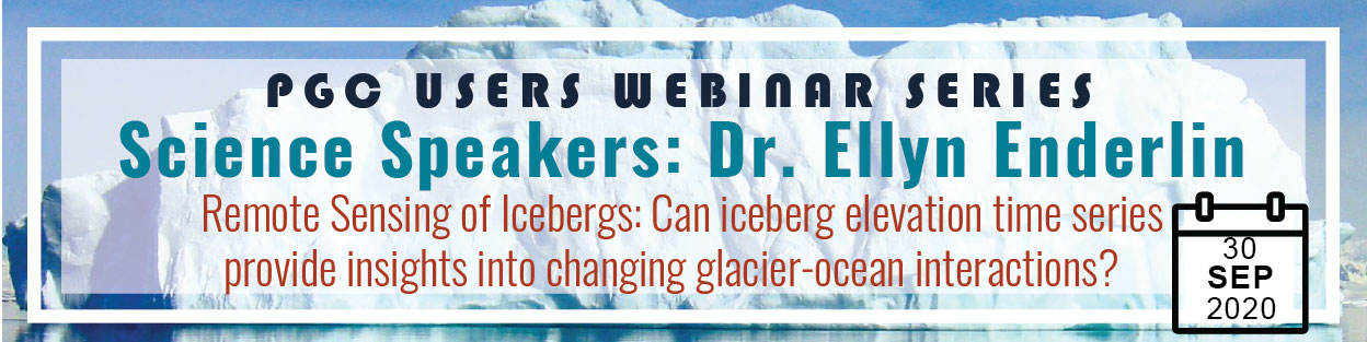 September 30th Webinar Science Speaker – Dr. Ellyn Enderlin